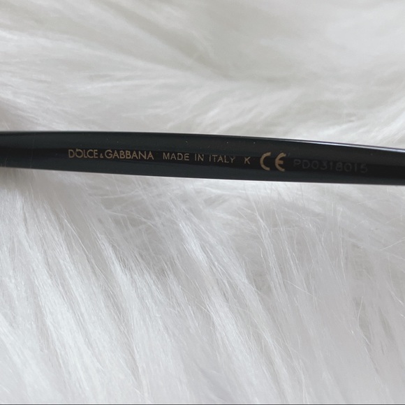 Dolce & Gabbana #6124 Black/ Light Grey Ombré lens Cat Eye Sunglasses - Picture 12 of 16